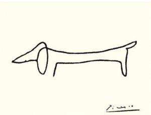 Picasso's Dachsund